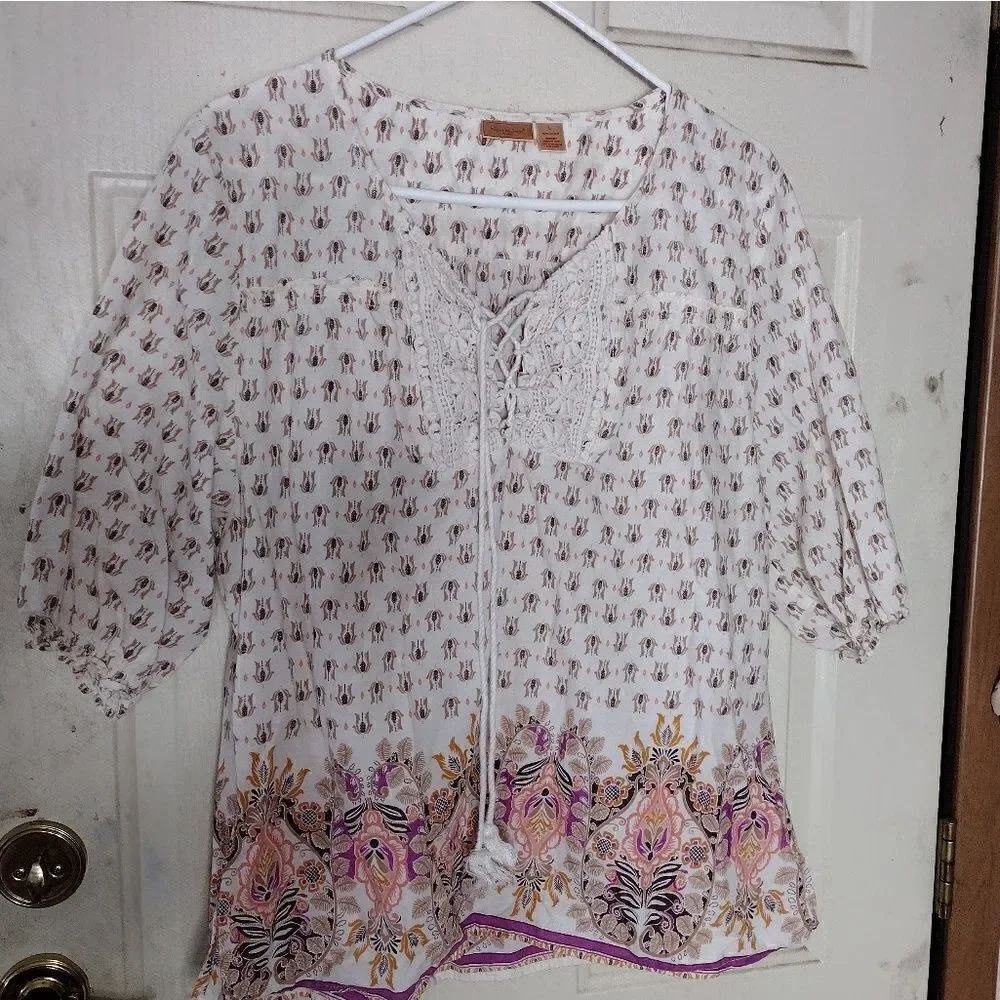 North Crest cotton tunic